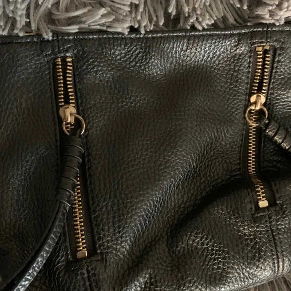 H&M Small Faux Leather Black Bag - Picture 5 of 12